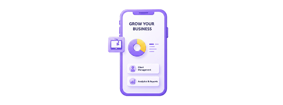 Mobile users → Mobile landing page