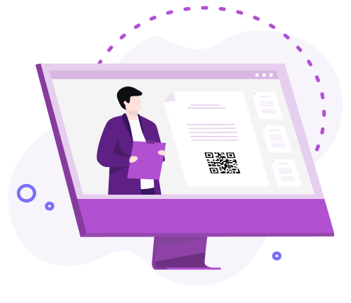 Use of QR code in education