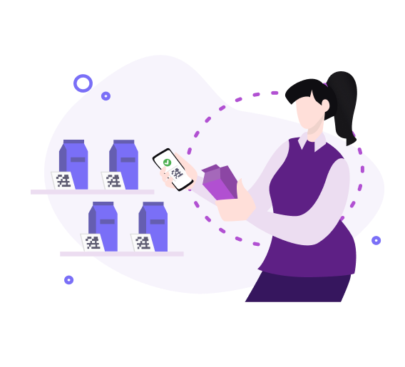 Posizionamento del codice QR